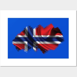 Flag of Norway Posters and Art